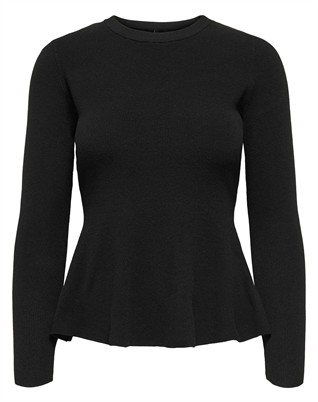 OnlCoco Life Rib Peplum Strick